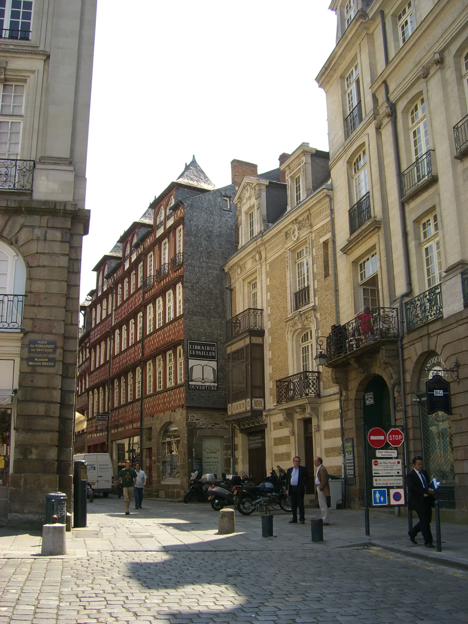 2006 Jun - Historic center of Rennes - Bretagne